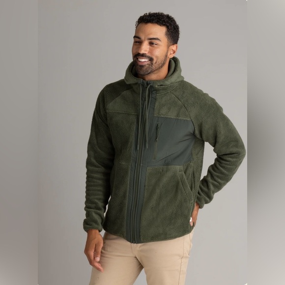 Liv Outdoor Other - Liv Outdoor Men's Subzero Heavy Fleece Full Zip Hoody